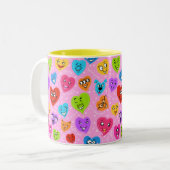 Mein Funny Valentine Zweifarbige Tasse (Vorderseite Links)