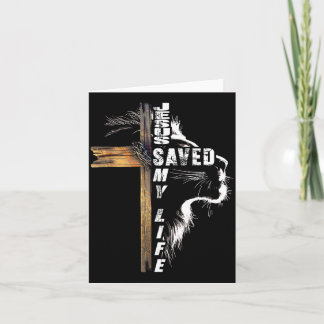 Mein Für Jesus Christus rettete Lebensgeschenk Karte