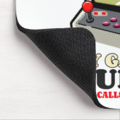 Mein Gaming Buddy nennt mich Vater Mousepad (Ecke)