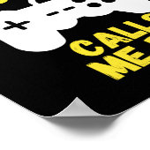 Mein Gaming-Kumpel nennt mich Vater Poster (Ecke)