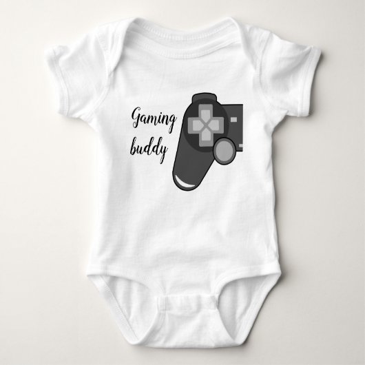 Mein Gaming-Kumpel von Syahikmah Baby Strampler (Vorderseite)