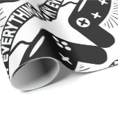 Mein ganzes geschenkpapier (Rolleneckpunkt)