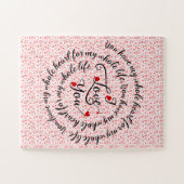 Mein ganzes Herz Puzzle (Horizontal)