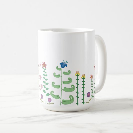 Mein Garten Kaffeetasse (VorderseiteRechts)