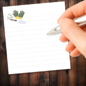 Mein Garten Linde Notizblock