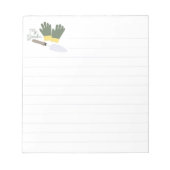 Mein Garten Linde Notizblock (Vorderseite)