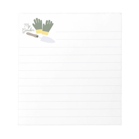 Mein Garten Linde Notizblock (Vorderseite)