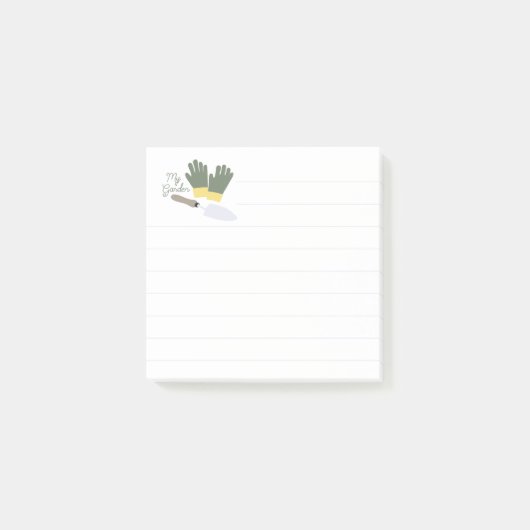 Mein Garten Linde Post-it Klebezettel (Vorderseite)