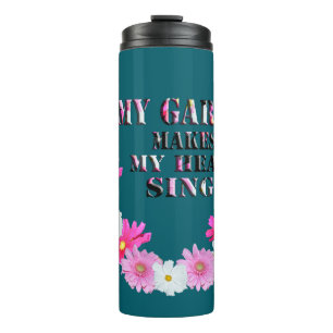 Mein Garten macht mein Herz zum Singen, Thermosbecher