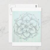 Mein Garten Postkarte (Vorne/Hinten)