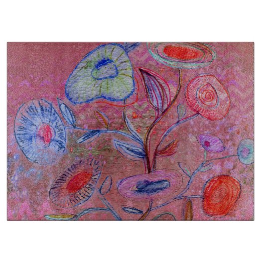 mein Garten Schneidebrett (Vorderseite)