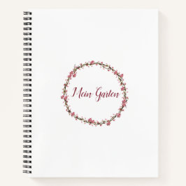Mein Garten Spiralnotizblock Notizblock