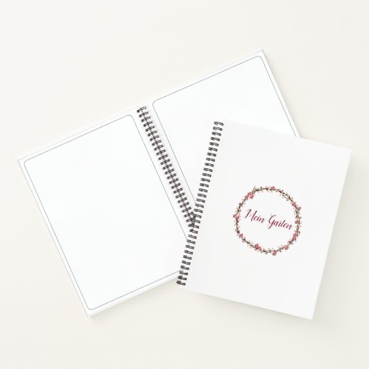 Mein Garten Spiralnotizblock Notizblock (Innenseite)