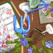 Mein Gartenjournal-Notebook Notizblock