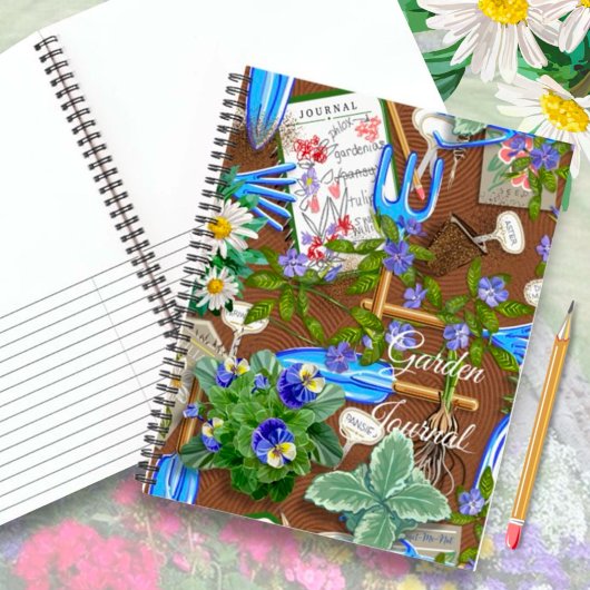 Mein Gartenjournal-Notebook Notizblock