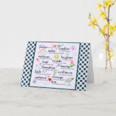 Mein Gebet für dich Karte (Gelbe Blume)