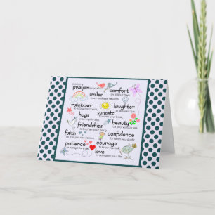 Mein Gebet für dich Karte