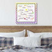 Mein Gebet für dich Leinwanddruck (Insitu (Schlafzimmer))