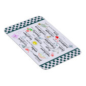 Mein Gebet für dich Magnet (Rechte Seite)