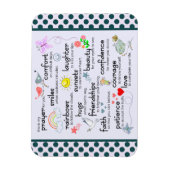 Mein Gebet für dich Magnet (Vertikal)