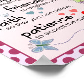 Mein Gebet für dich Poster (Ecke)