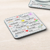 Mein Gebet für dich Untersetzer (Linke Seite)