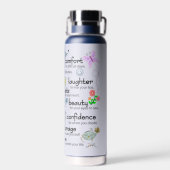 Mein Gebet für euch Segnungen Trinkflasche (Rückseite)