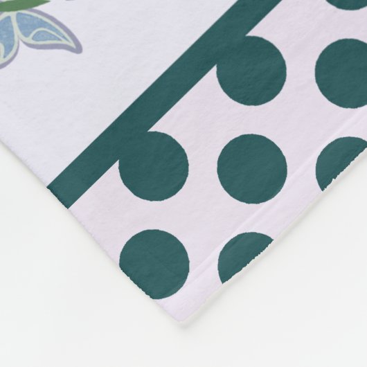 Mein Gebet für Sie Fleecedecke (Ecke)