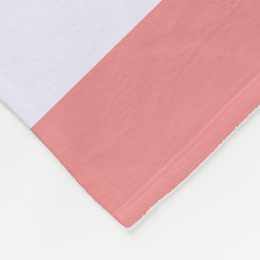 Mein Gebet für Sie | rosa Rose Fleecedecke (Ecke)