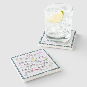 Mein Gebet für Sie Steinuntersetzer