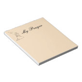 Mein Gebetshinweis Registerkarte Sticky Note Notizblock (angewinkelt)