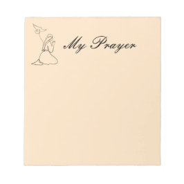 Mein Gebetshinweis Registerkarte Sticky Note Notizblock