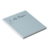 Mein Gebetshinweis Registerkarte Sticky Note Notizblock (angewinkelt)