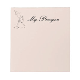 Mein Gebetshinweis Registerkarte Sticky Note Notizblock