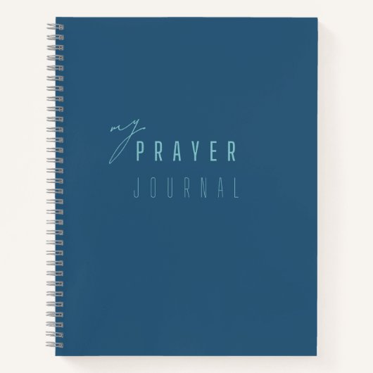 mein Gebetsjournal. Journalisten und Notebooks Notizblock (Vorderseite)