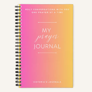 Mein Gebetsjournal Notizblock