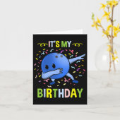 Mein Geburtstag Bowling Byll Karte (Gelbe Blume)