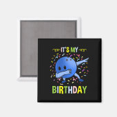 Mein Geburtstag Bowling Byll Magnet (Vorderseite/Rückseite)