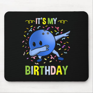 Mein Geburtstag Bowling Byll Mousepad