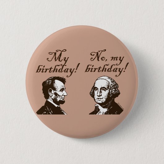 Mein Geburtstag Button (Vorderseite)