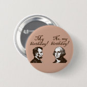 Mein Geburtstag Button (Vorne & Hinten)