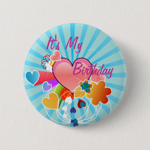 Mein Geburtstag Button