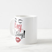 - Mein Geburtstag Kaffeetasse (Vorderseite Links)