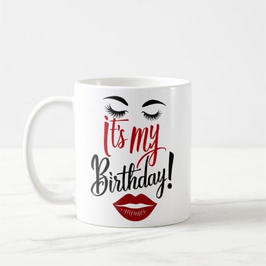 - Mein Geburtstag Kaffeetasse (Links)