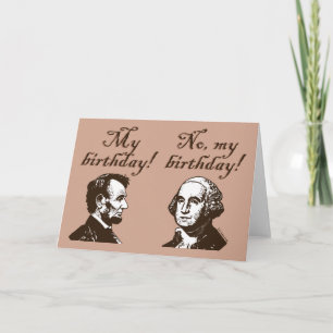 Mein Geburtstag Karte