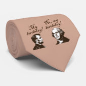 Mein Geburtstag Krawatte (Gerollt)