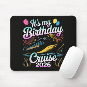 Mein Geburtstag Kreuzfahrt 2026 Geburtstag Kreuzfa Mousepad
