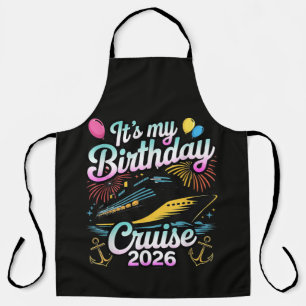 Mein Geburtstag Kreuzfahrt 2026 Geburtstag Kreuzfa Schürze