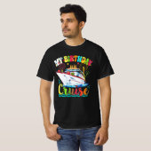 Mein Geburtstag Kreuzfahrtschiff Cake Cruising Rei T-Shirt (Vorne ganz)
