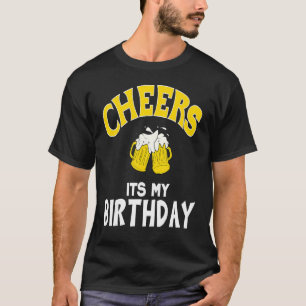 Mein Geburtstag trinkt Party Beer Lover B T-Shirt